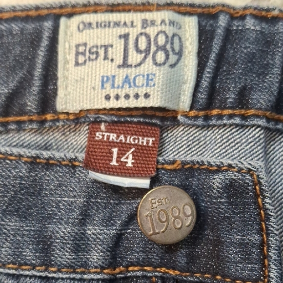 Classic Est. 1989 Vintage Kids Dark Blue Jeans - Picture 3 of 7